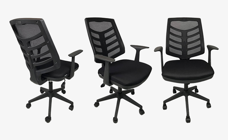 Deri veya file kumaştan üretilen ofis ve evden kullanıma uygun ofis çalışma sandalyeleri